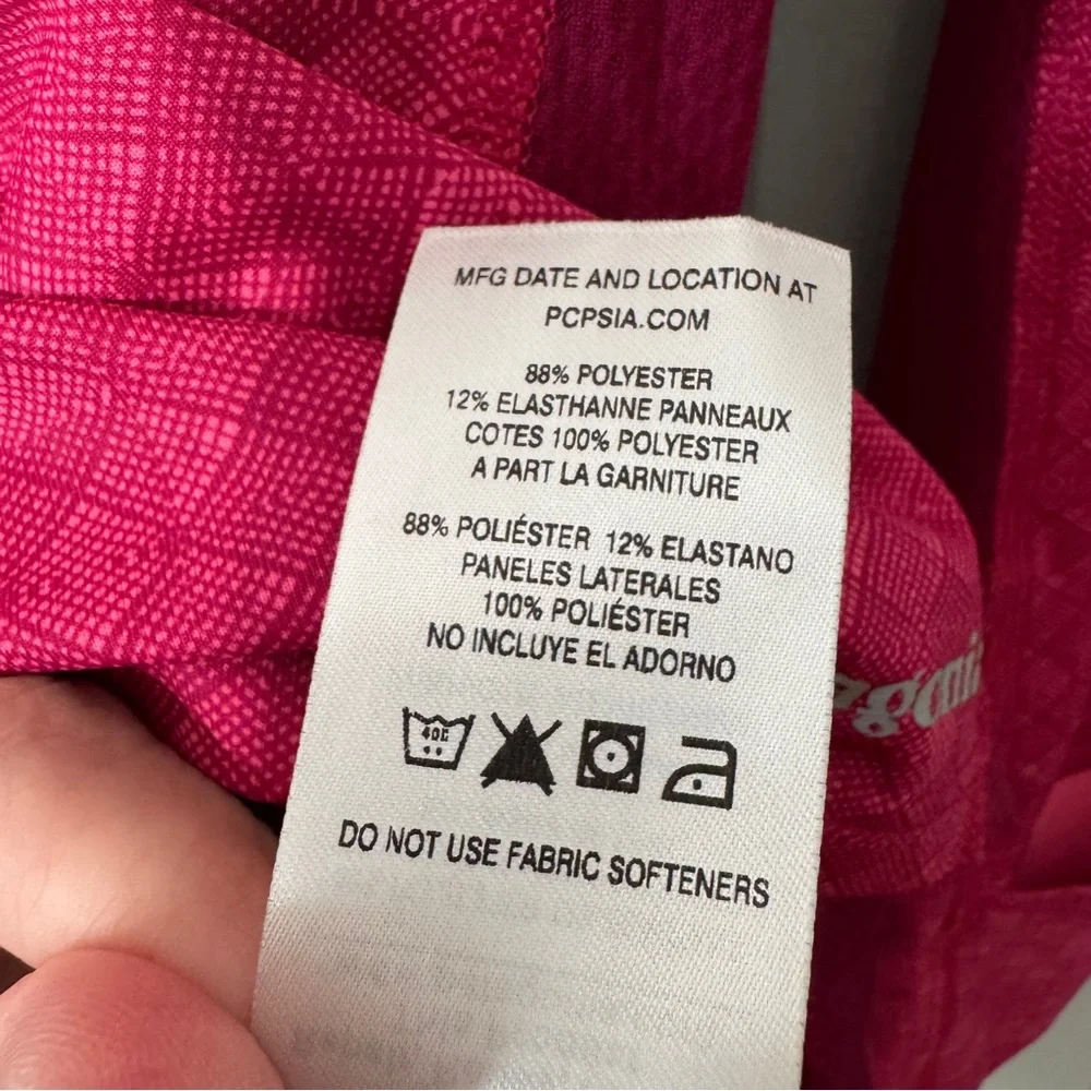 Patagonia Pink All Weather Zip-Neck‎ Shirt Women's Size Small - Picture 12 of 15